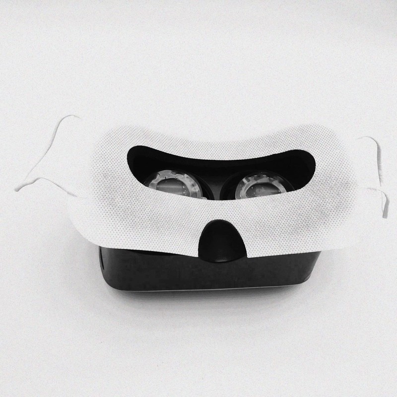 100 Pack Disposable VR Mask Sanitary VR Eye Covers Universal