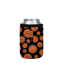 Sok It Can Sok Sleeve for Beer & Soda Insulated Neoprene Cover (Slam Dunk, 12oz Can Sleeve)