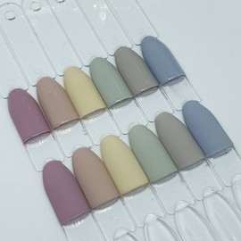 (1+1)One Color Nail Tips - 1+1 / (1+1)원컬러 네일팁 - 1+1
