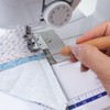 Multifunctional Sewing Awl Tool with Wooden Handle,Precision Stiletto Pressing Tool,Leather