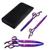 LILYS PET Professional PET DOG Grooming Coated Titanium scissors suit