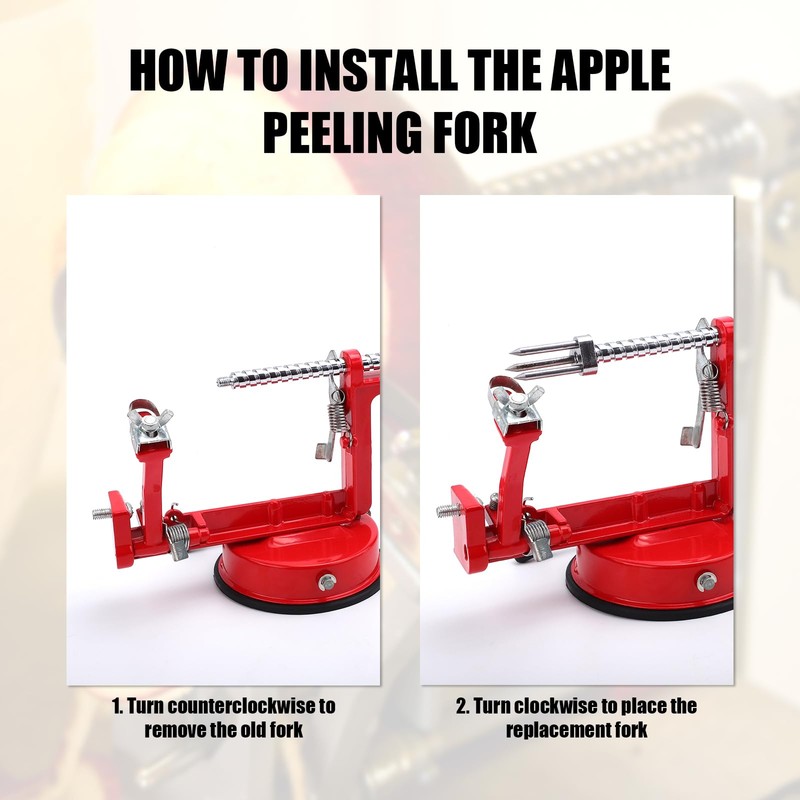 2pcs Apple Peeler Fork Replacement, Apple Peeler Accessories Stainless Steel