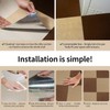 AKIVIDA 12Pcs Carpet Squares 24”x 24” Carpet Tiles Peel and