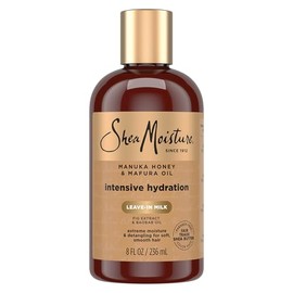 SheaMoisture Leche Hidratante para el Cabello de Miel de Manuka y Aceite de Mafura para Cabello Seco para Hidratar y Peinar 8 onzas | Para el cabello 