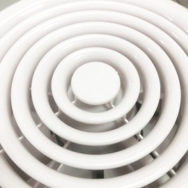 Qianly Bathroom Exhaust Fan Air Vent High Speed Durable Extractor Grille Cover Vent, 140mm