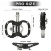 Thinvik Clipless Pedals SPD Compatible Shimano SPD System & Flat
