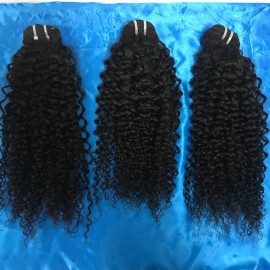 Raw Cambodian Hair Unprocessed Vietnamese Raw Burmese Curly Bulk Indian Hair Bundles Wholesale Human Hair Extensionscolor: 1pcs bundle Baby curly, Stretched Length: 14 in