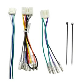 OTORAM Toyota & Daihatsu Compatible 10P/6P + Vehicle Speed Sensor, Bulk Product, Genuine Stereo Harness Reverse Coupler