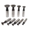 Cylindrical Shank Double-Edged Dovetail Slot Mill, End Mill, Angle Mill