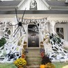 Halloween Spider Web Decoration Outdoor, Giant 600 Sqft Stretchy Cut-Your-Own