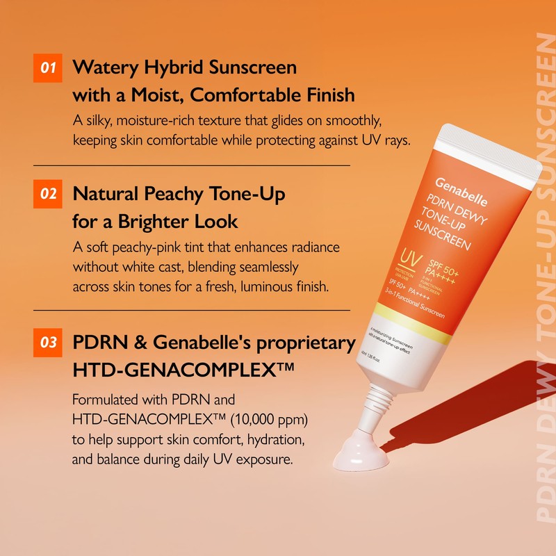 Genabelle [Genabelle]PDRN Dewy Tone-up Sunscreen 40ml