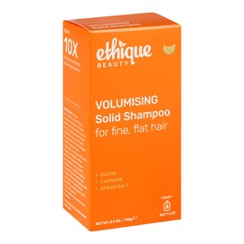 Ethique Volumising Solid Shampoo for Fine, Flat Hair, 110g