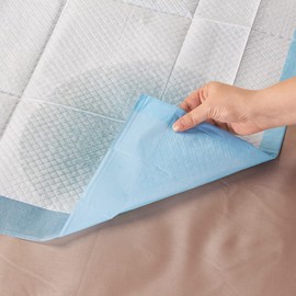 Chucks Disposable Underpads, Large Deluxe Absorbency Protective Adult Incontinence Bed Pads, Toddler Mattress Pee Protection for Bedwetting, Puppy & Dog Potty Training Pads, Case 72 Count