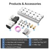 Baomain 5 Station Solenoid Valve Manifold, 12V DC 5 Way