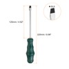 sourcing map 2pcs SL6 Flat Head Screwdriver 8.9" Magnetic Slotted