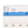 4P Miniature Circuit Breaker DIN Rail Mount Low Voltage Overload