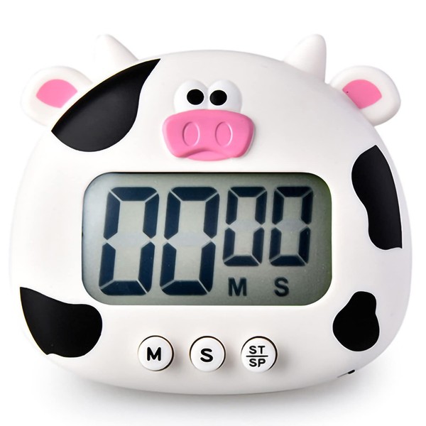Cute Cartoon Animal Digital Timers, Countdown Timer Kid Timers LCD