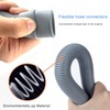 Xpieoyrm 1.5 m Drain Hose Extension Set, Diameter 20 mm,