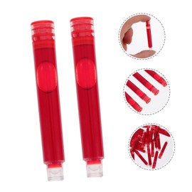 TEHAUX 100pcs Fountain Pen Ink Fill Replacements Converter for Smooth Writing Ergonomic Design for Office Use Easy Installation Convenient