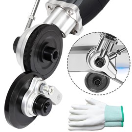 Wawory Electric Drill Plate Cutter, Metal Nibbler Drill Attachment, Efficient Sheet Metal Cutter Tool Adapter for Metal Materials