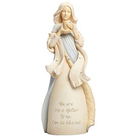 Enesco Foundations by Karen Hahn Like A Mother Figurine, 7.68-Inch