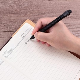 SMOOTHERPRO Fidget Spinning Bolt Action Pen, Retractable Ballpoint Pen with Decision Wheel, Compatible with Pilot G2 Refills, EDC Pen for Office & School, Valentine's Day Gift, Limited Edition Black