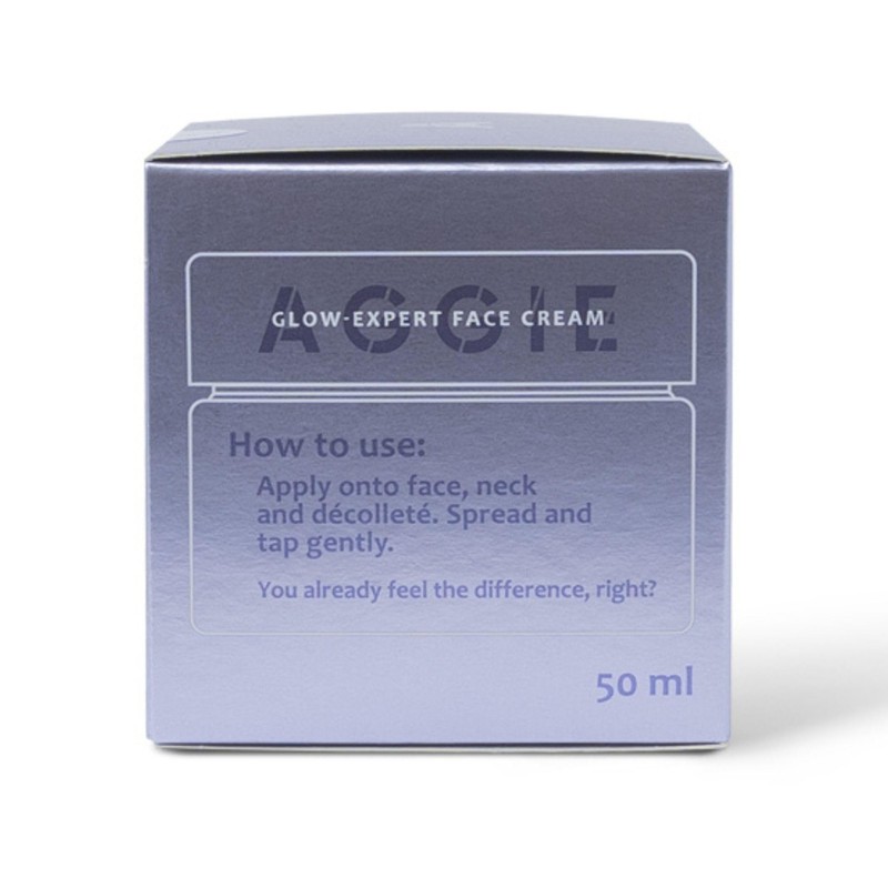 Aggie Tagescreme 50+ für trockene Haut mit Glow-Effekt, 50 ml