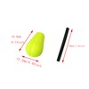 DGBRSM 15pcs Float Foam Tear Drop Strike Indicator Fly Fishing