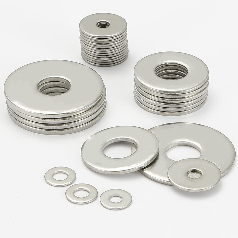M5 Washers M5x15mm Metal Washers AMLOOPH Large OD Plain Wide