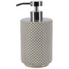 Spirella 10.19344 Mero Soap Dispenser Bathroom Accessory Ceramic, Taupe, 16