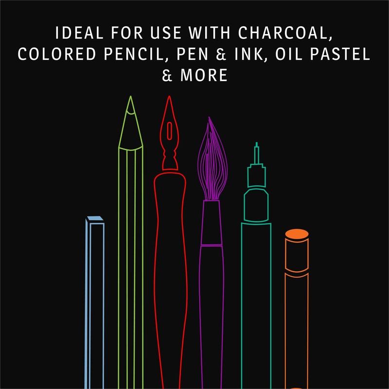 Bienfang Sketch Pad 11x14 Inch, 100 Sheets of 60lb 90gsm