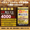 ISDG 納豆生活 ナットウキナーゼ4000FU 納豆キナーゼ 納豆菌培養エキス 60粒/ボトル (納豆生活60粒*6)