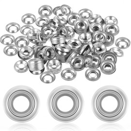 Yaocom 200 Qty #4 Countersunk Finish Washers Stainless Finishing Washers 304 Stainless Steel Finishing Cup, Silver