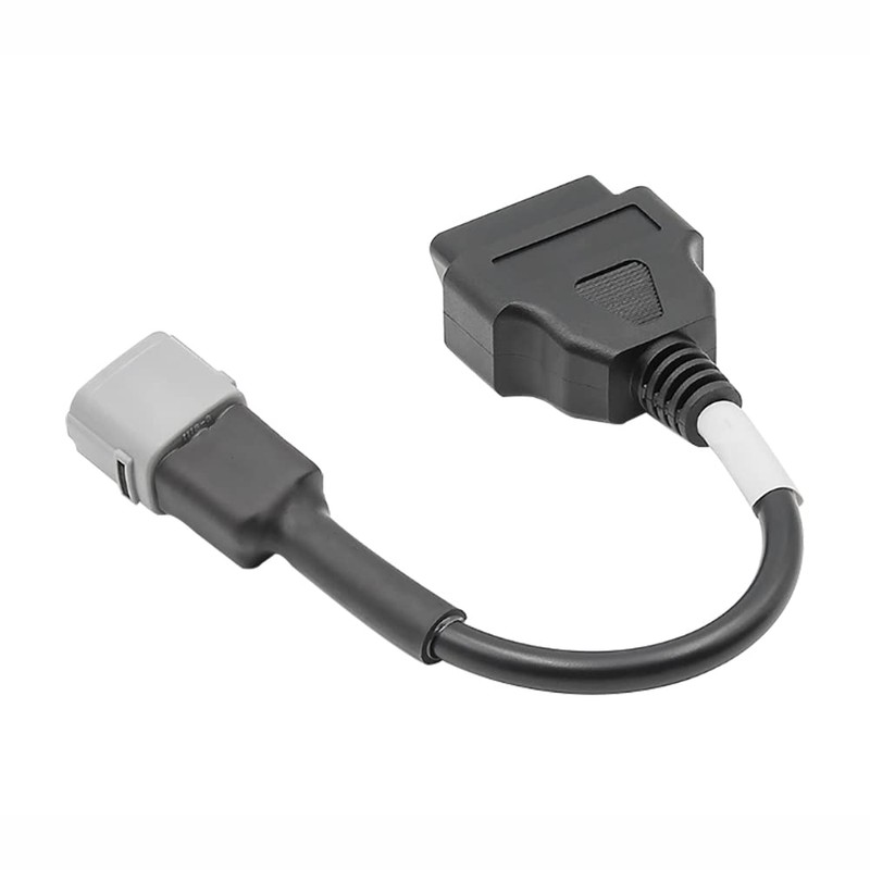 TOTMOX 6 Pin Plug Cable Diagnostic Connector, 6Pin to OBD2