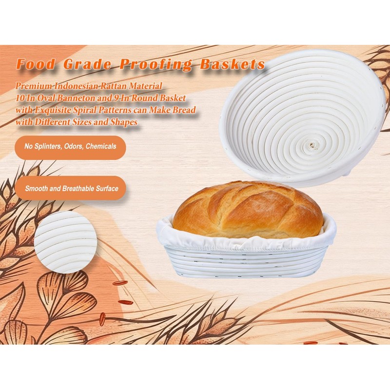 Sourdough Starter Kit Baking Supplies - Complete Sourdough Tools Including