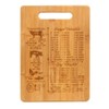 Bamboo Wood Cutting Board Kitchen Conversion Chart Kitchen Measurement Chart