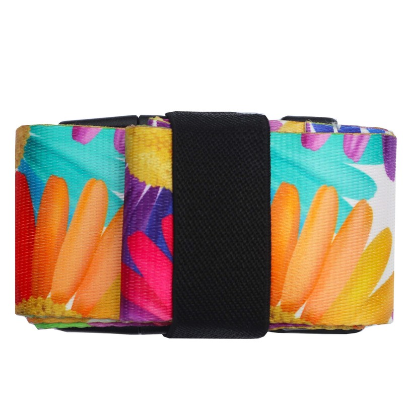 XiOiOiX Luggage Straps, TSA Approved, Easy Pack, Organized, Sunflower