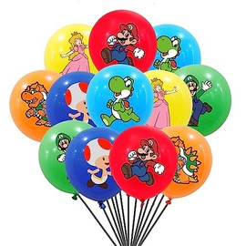 18Pcs Theme Balloons Birthday Party Decorations Party Balloons for Kids Birthday Party