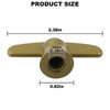3/8" Tee Handle Casement Operator,T-Crank Window Handle,Replacement Pella Casement Window