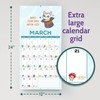 T MARIE 2026 Punny Wall Calendar - Monthly 12” x