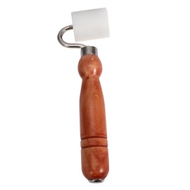 TEHAUX 1PC Wallpaper Seam Roller Flat Pressure Tool with Pom Bearing for Decorating Efficient Wall Sticker Roller for Smooth Seams and Edges