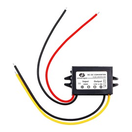 VOANZO 24V to 12V Converter 12V Regulator 1.5A Buck Converter for Vehicles Security Systems Medical Equipment Instrumentation