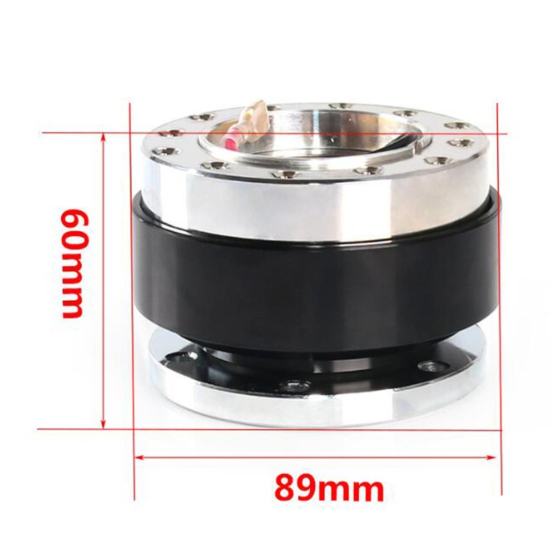 Steering Wheel Quick Release Hub Adapter Aluminum Alloy Snap Off