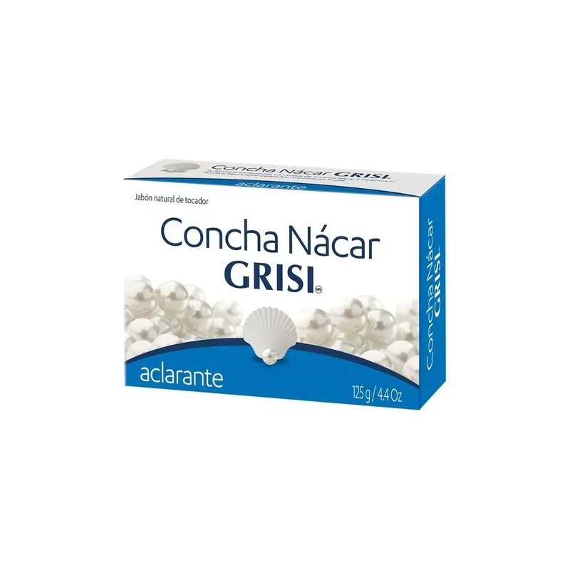 Set Crema Facial Aclarante y Jabón Grisi Concha Nácar Brightening