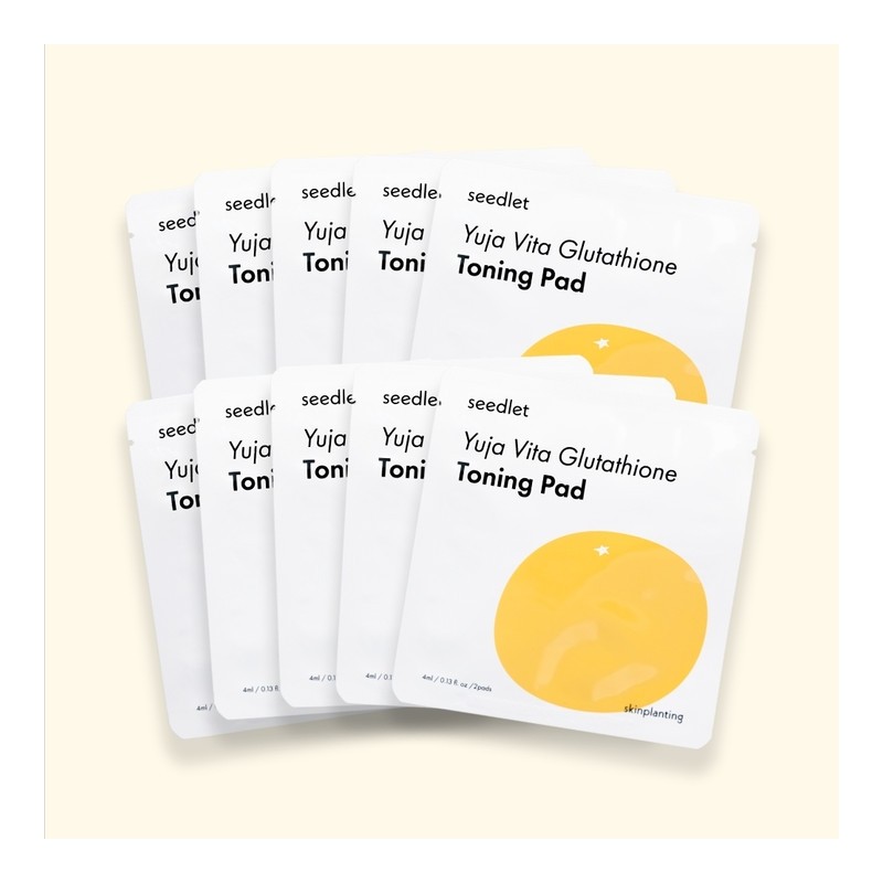Yuja Vita Glutathione Toning Pad Portable 2 sheets x 10