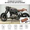 Dreamizer Motorcycle Retro Brown Cafe Racer Seat Hump Saddle For