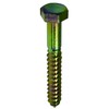 Coach Screws, Chrome Plated, 9x75 (20 pieces)