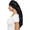 Wbfwbb Braid Bonnet for Sleeping, Wide Elastic Band Satin Hair
