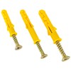 120 PCS Screws and Wall Plugs Set, Assorted Masonry Fixing