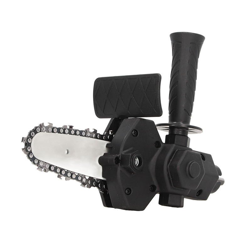 Electric Chainsaw Bracket Balck ABS Handle Cordless Chainsaw Adapter with